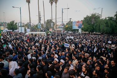 تشییع پیکر «حاج قاسم و ابومهدی» در اهواز