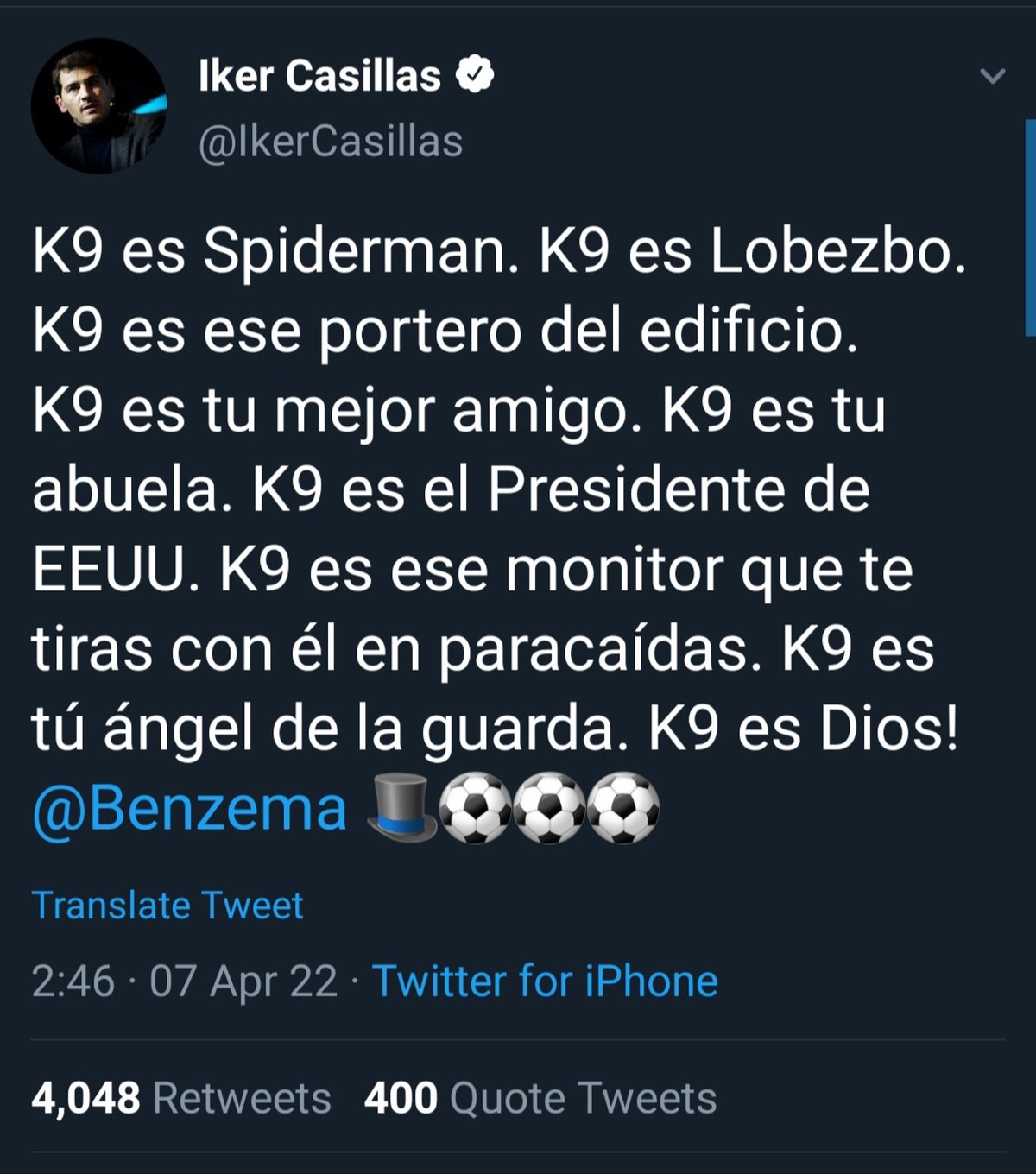 واکنش دیوانهوار کاسیاس به درخشش بنزما(عکس)