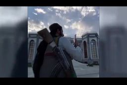 سلفی گرفتن طالبان در مکان‌های دیدنی کابل