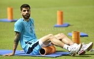 دو مصدوم  تیم ملی همچنان دور از تمرین گروهی
