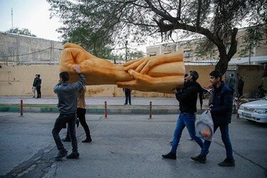 تشییع پیکر «حاج قاسم و ابومهدی» در اهواز