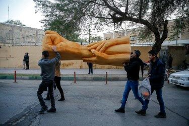 تشییع پیکر «حاج قاسم و ابومهدی» در اهواز