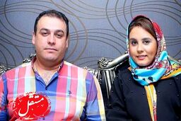 این هم تصویری از دختر و داماد اکبر عبدی +عکس