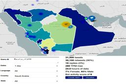 انتشار 31 هزار توئیت از عربستان و دعوت سعودی‌ها به #تظاهرات_سراسری در ایران + مستندات