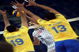 جوانان والیبال ایران با وجود باخت مقابل قهرمان المپیک درخشیدند