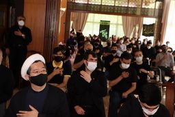 برگزاری مراسم عاشورا در محل سفارت ایران در ژاپن