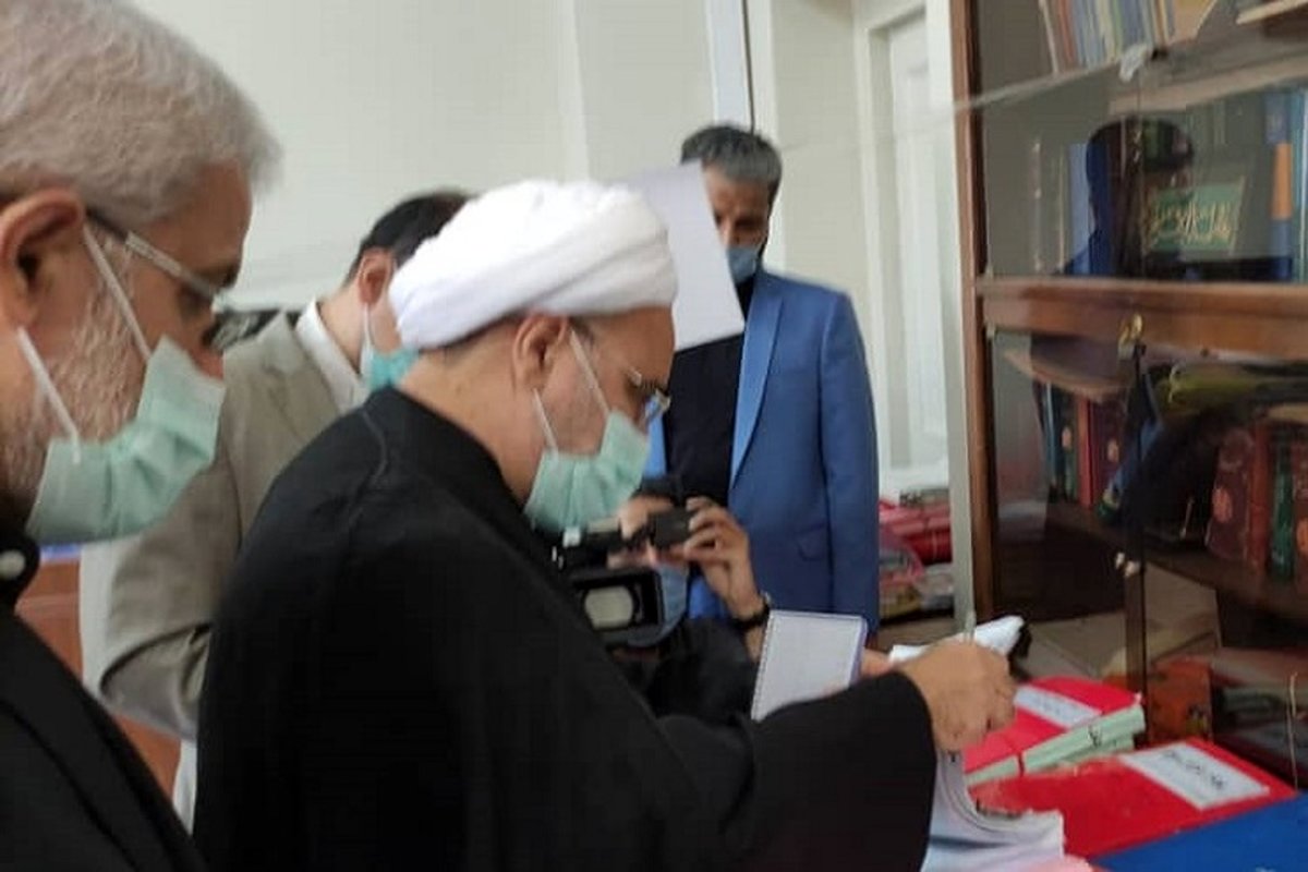 معان اول قوه قضاییه از مجتمع تخصصی ویژه رسیدگی به جرایم اقتصادی بازدید کرد