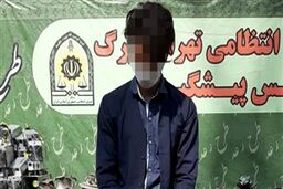 اعتراف سارق ۱۸ ساله موتورسیکلت‌ها با دیدن عکس و فیلم هایش