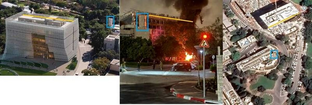 فیلم جدید اسرائیل از نابودی موسسه وایزمن با موشک های ایران