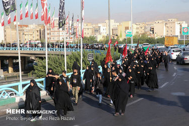 راهپیمایی جاماندگان اربعین در تهران