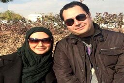 عکس لعیا زنگنه در کنار فرزندش