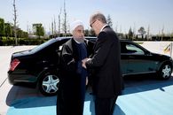 گزارش تصویری/استقبال اردوغان از روحانی