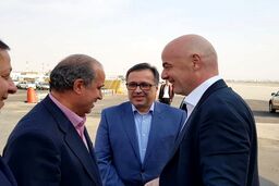 اینفانتینو وارد تهران شد + عکس
