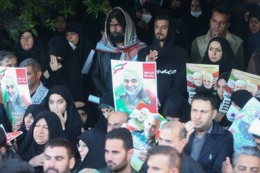 تشییع پیکر «حاج قاسم و ابومهدی» در اهواز