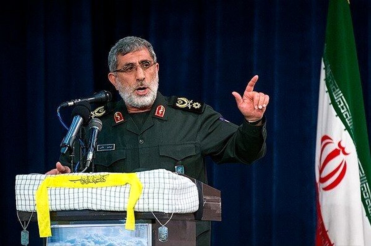 فرمانده جدید سپاه قدس سپاه: انتقام خون‌ شهدای مقاومت را از آمریکا می‌گیریم