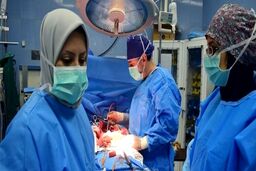  توده 30 کیلوگرمی از شکم بیمار خارج شد