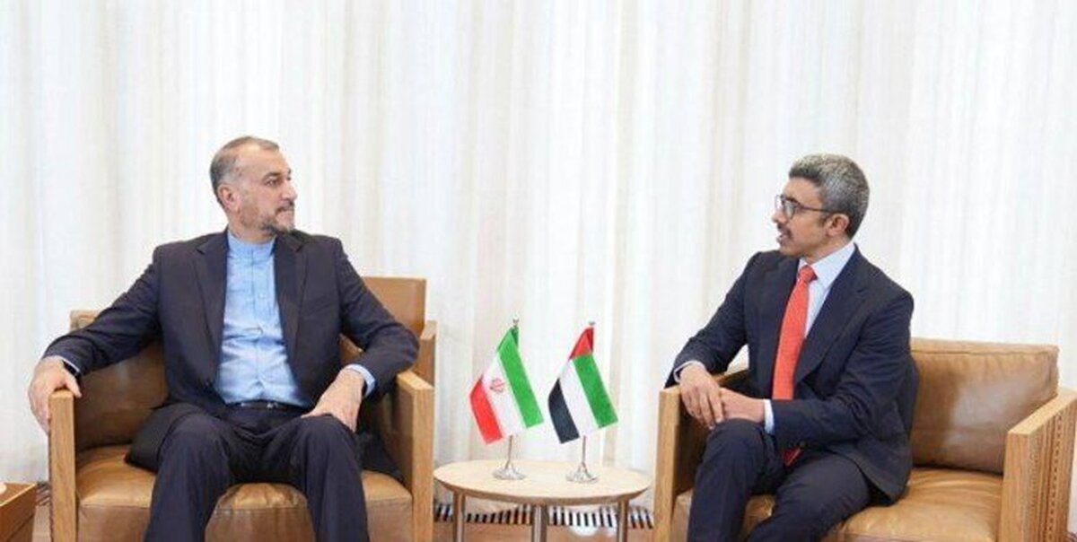 تمایل وزیر خارجه امارات برای سفر به تهران در آینده نزدیک