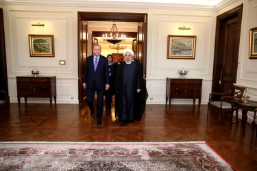 دیدار روحانی و اردوغان