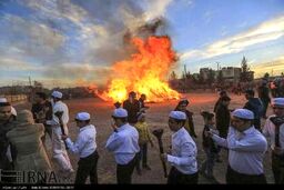 برگزاری آیین باستانی جشن سده در کرمان