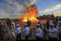 برگزاری آیین باستانی جشن سده در کرمان