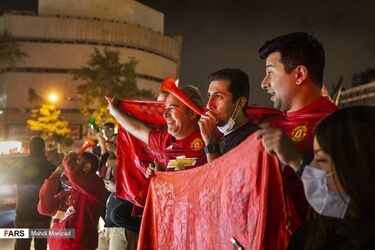 جشن و پایکوبی هواداران پرسپولیس
