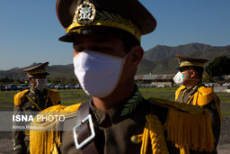 تصاویر رژه یگان های سلامت در روز ارتش
