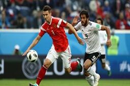 برتری  پر گل دیگر برای روسیه/ میزبان قدرتش را به رخ کشید