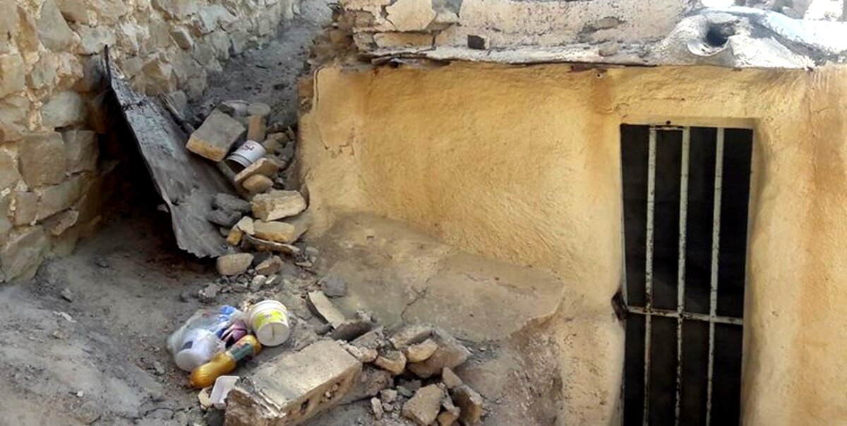 بیمارستان مسجدسلیمان فرو ریخت