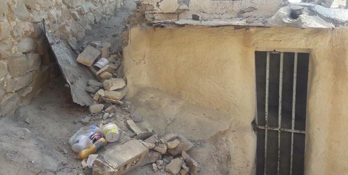 بیمارستان مسجدسلیمان فرو ریخت