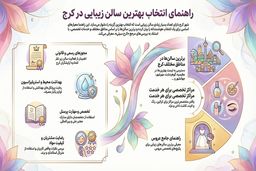 راهنمای انتخاب بهترین سالن زیبایی در کرج