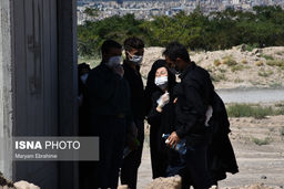 تصاویری تلخ از دفن اموات کرونایی در وادی رحمت تبریز