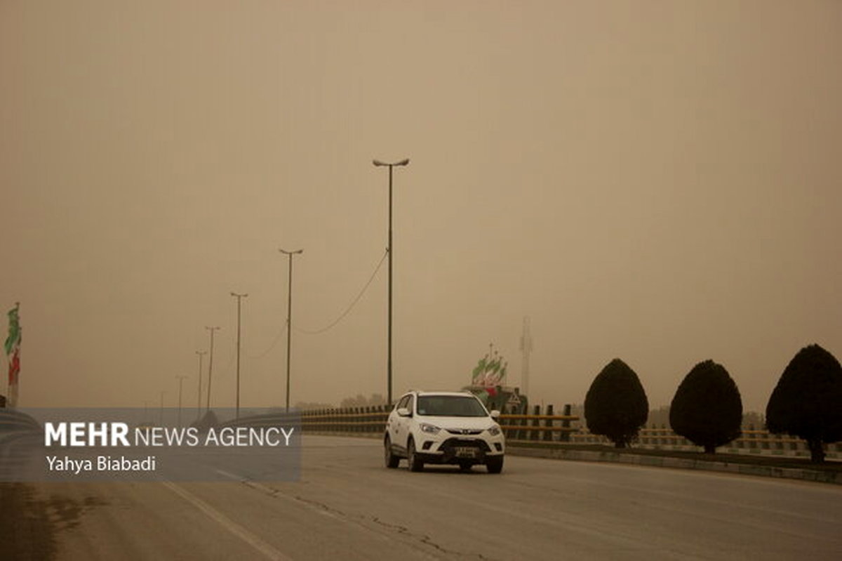 غلظت گرد و خاک در خوزستان به ۲۲ برابر حد مجاز رسید