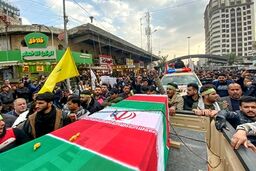 گزارش تصویری/ تشییع پیکر «حاج قاسم سلیمانی و ابومهدی» در عراق