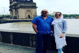 عکس: گشت و گذار زوج بازیگر ایرانی در هند
