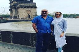 عکس: گشت و گذار زوج بازیگر ایرانی در هند
