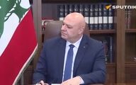 گلایه جدی جوزف عون به علی لاریجانی