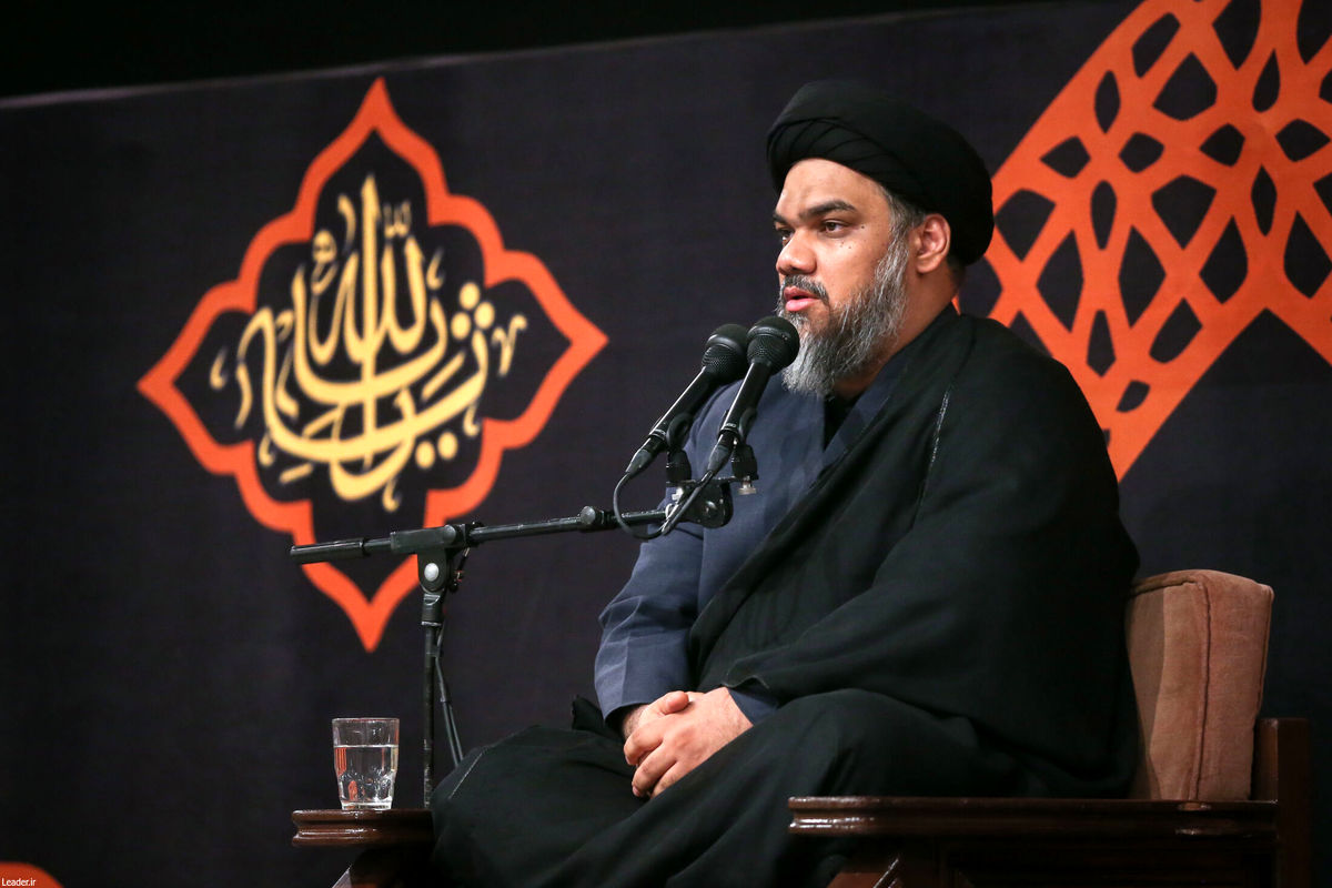 نوحهخوانی حجتالاسلام طباطبایینژاد در حسینیه امام خمینی (ره)