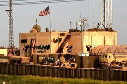 حمله پهپادی به یک پایگاه آمریکایی در شمال سوریه | شنیده شدن صدای سه انفجار