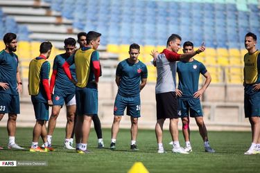 تمرینات پرسپولیس