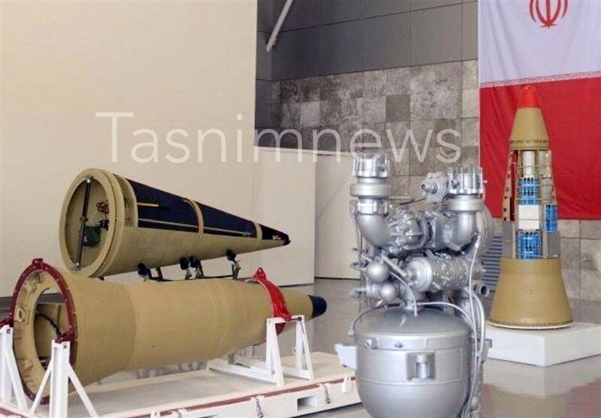 تصویری متفاوت از موشکهای بالستیک ایران با سرجنگی بارانی