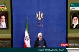 روحانی: یک عده آدرس غلط ندهند؛ لعن و نفرین مردم باید کاخ سفید باشد