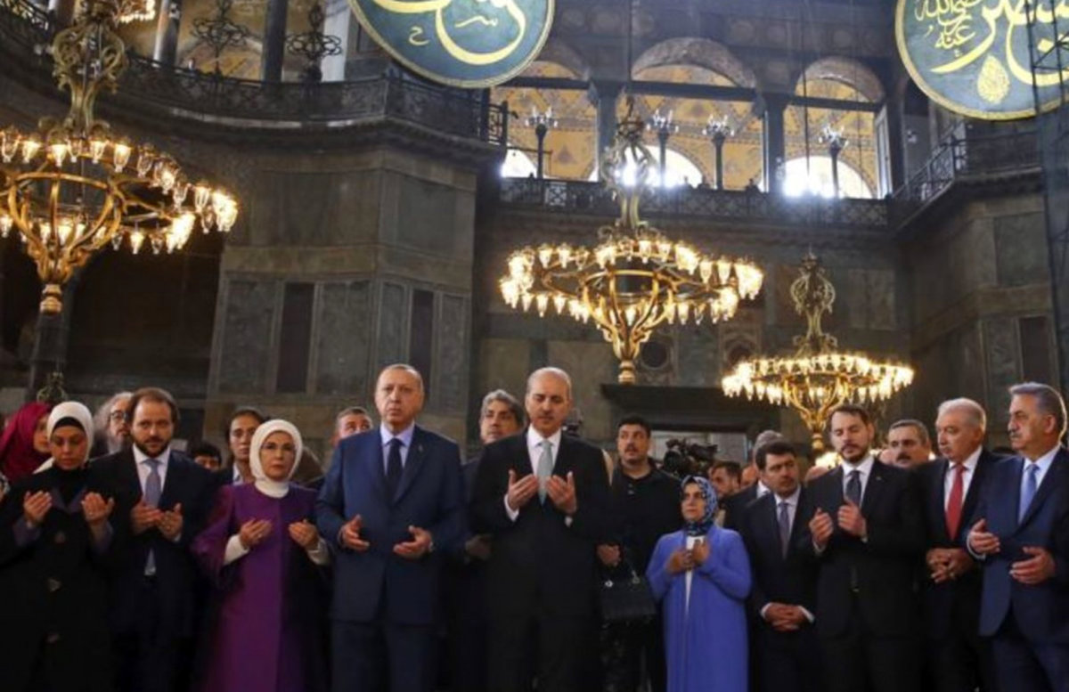 اردوغان با «ایا صوفیه» به جنگ غرب می رود