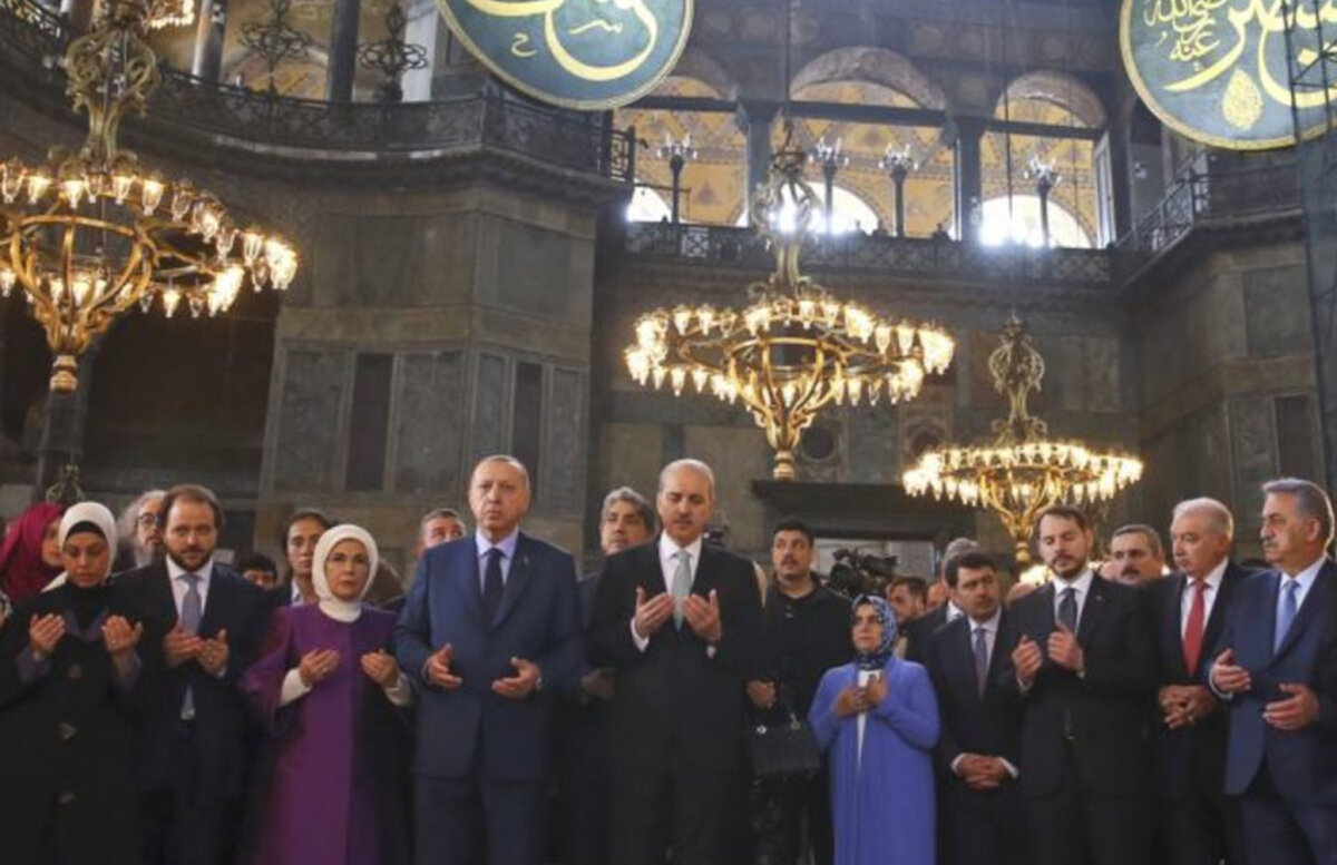 اردوغان با «ایا صوفیه» به جنگ غرب می رود