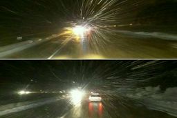 آغاز بارش برف در محور هراز و فیروزکوه/ مسافران از سفرهای غیرضروری خودداری کنند