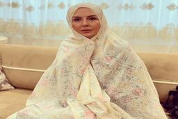 عکس یهویی آزیتا ترکاشوند با پوششی عجیب!