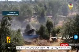 پاسخ موشکی حزب‌الله به رژیم صهیونیستی