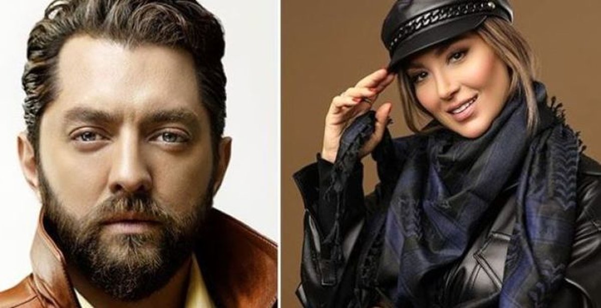 نگاه عاشقانه بهرام رادان به ترلان پروانه در مراسم خصوصی | رابطه پنهانی بهرام رادان بعد از ازدواجش با خانوم بازیگر واقعیت دارد؟