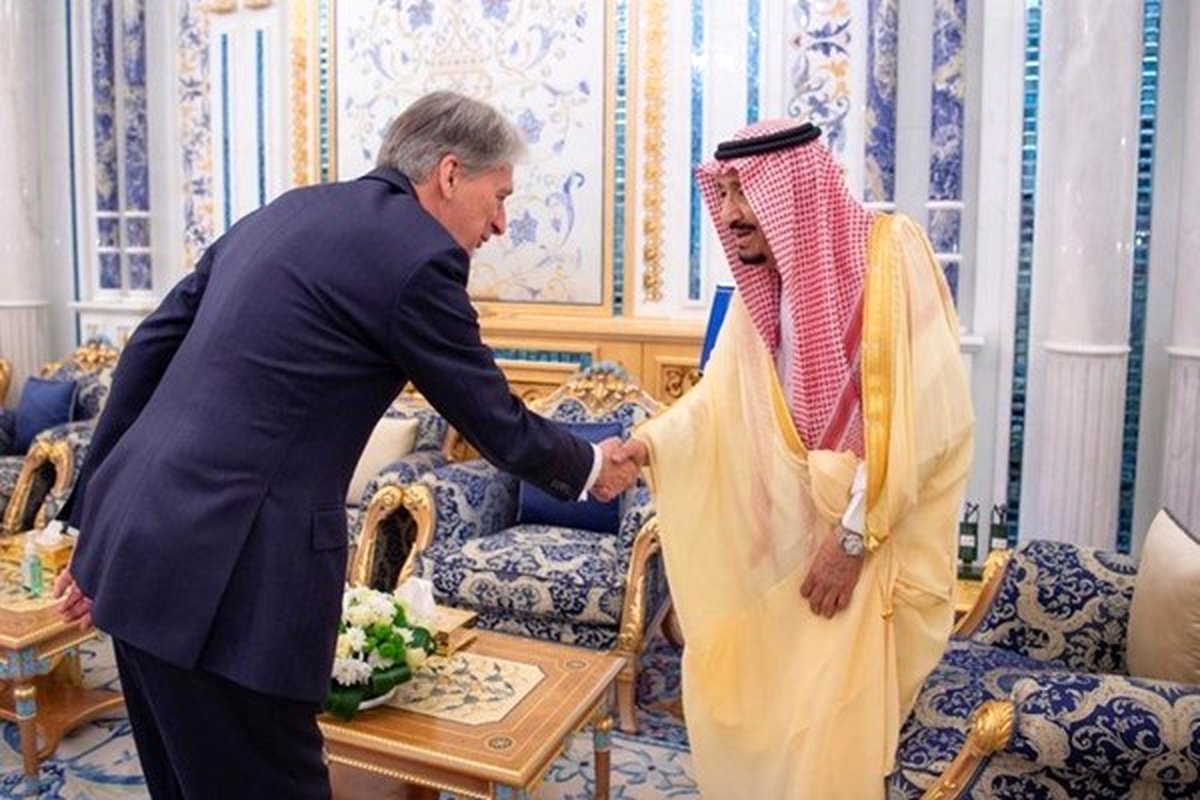رایزنی وزیر خزانهداری انگلیس و ملک سلمان درباره ایران