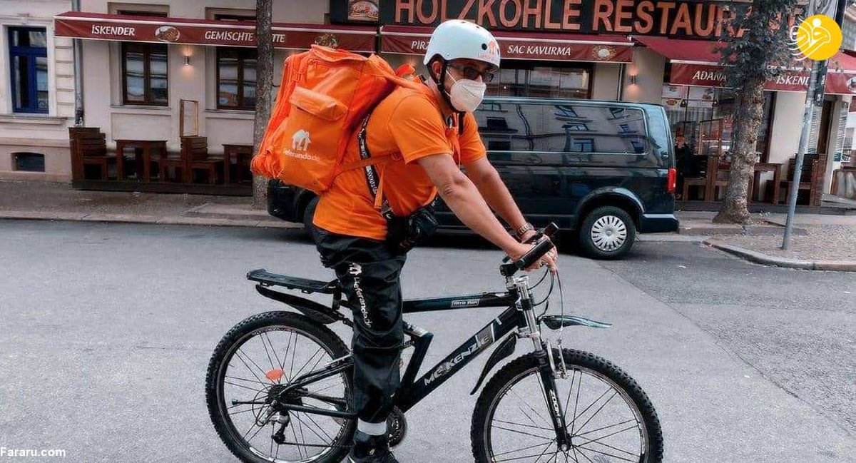 وزیر سابق افغانستان پیک پیتزافروشی شد!