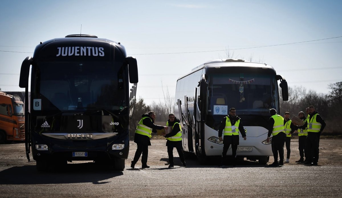 یوونتوس به کمک جنگزدگان اوکراین شتافت (عکس)